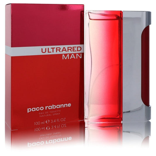 Ultrared by Paco Rabanne Eau De Toilette Spray 3.4 oz (Men)