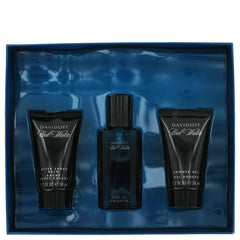 Cool Water by Davidoff Gift Set -- 1.4 oz Eau De Toilette Spray +1.7 oz After Shave Balm+ 1.7 oz Shower Gel (Men)