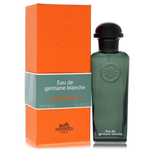 Eau De Gentiane Blanche by Hermes Eau De Cologne Spray (Unisex) 3.3 oz (Men)