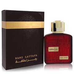 Lattafa Ramz Gold by Lattafa Eau De Parfum Spray (Unisex) 3.4 oz (Women)