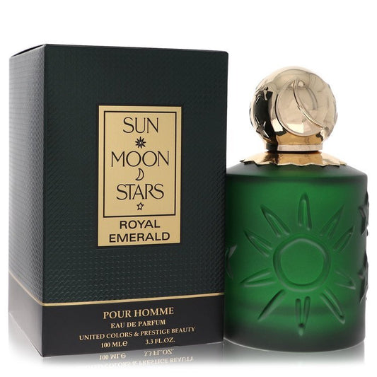 Sun Moon Stars Royal Emerald by Karl Lagerfeld Eau De Parfum Spray 3.3 oz (Men)