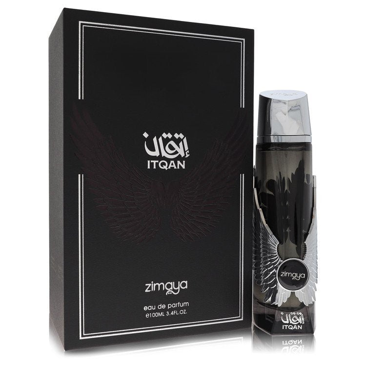 Afnan Zimaya Itqan Noir by Afnan Eau De Parfum Spray (Unisex) 3.4 oz (Men)