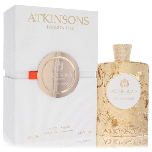 Atkinsons Gold Fair In Mayfair by Atkinsons Eau De Parfum Spray (Unisex) 3.4 oz (Women)