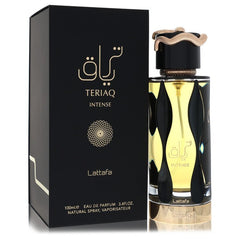 Lattafa Teriaq Intense by Lattafa Eau De Parfum Spray (Unisex) 3.4 oz (Men)