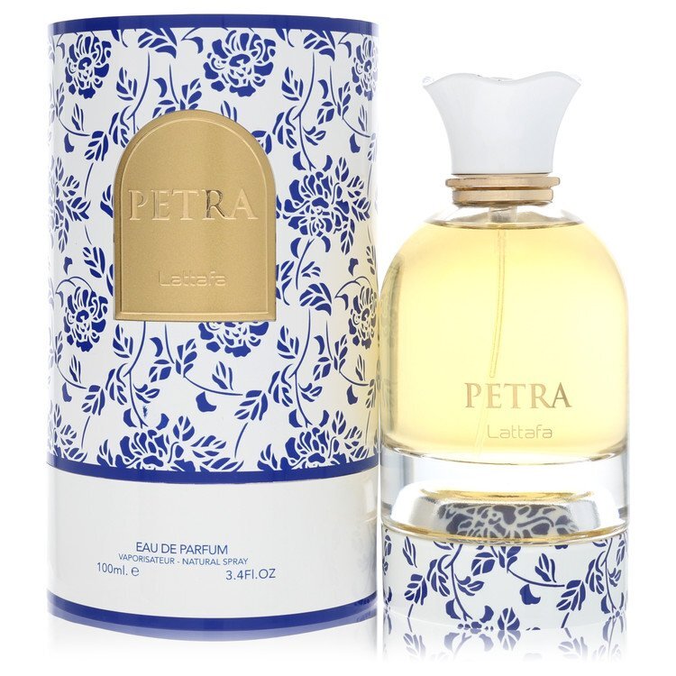 Lattafa Petra by Lattafa Eau De Parfum Spray (Unisex) 3.4 oz (Women)