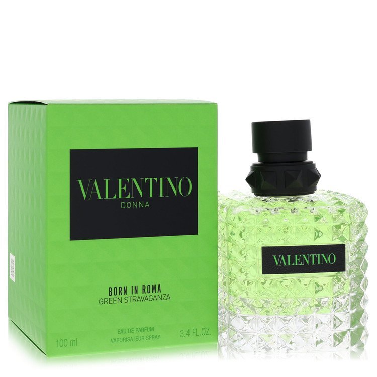Valentino Donna Born in Roma Green Stravaganza by Valentino Eau De Parfum Spray 3.4 oz (Women)