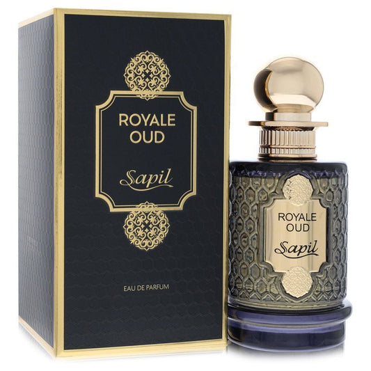 Sapil Royale Oud by Sapil Eau De Parfum Spray (Unisex) 3.4 oz (Men)