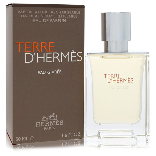 Terre D'Hermes Eau Givree by Hermes Eau De Parfum Refillable Spray 1.6 oz (Men)
