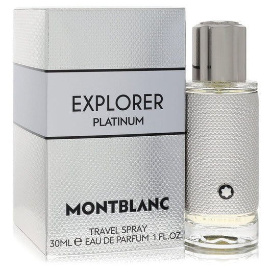 Montblanc Explorer Platinum by Mont Blanc Eau De Parfum Spray 1.0 oz (Men)