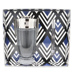 Paco rabanne invictus 2 pcs set for men: 6.7 eau de toilette spray + 0.34 eau de toilette spray