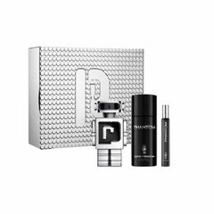 Paco rabanne phantom 3 pcs set for men: 3.3 eau de toilette spray + 5 oz deodorant spray + 0.33 eau de toilette spray